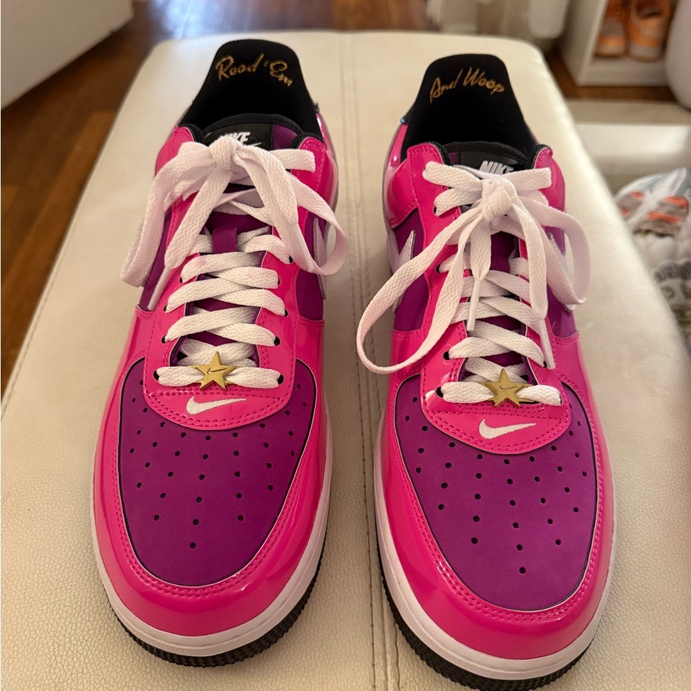 Nike Bold Pink and Purple Sneakers
